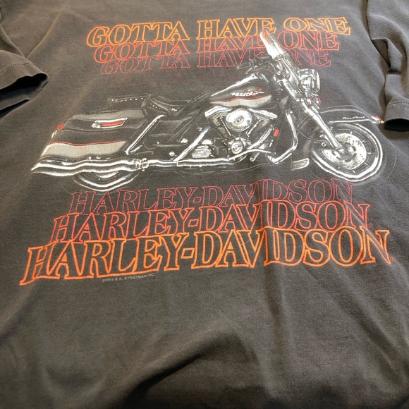 Vintage 1994 Haley Davidson Alaska T-Shirt Men’s Large - Picture 5 of 11